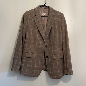 Plaid Blazer
